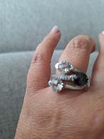 Nieuwe ring m58 met steentjes, Enlèvement ou Envoi, Argent, Argent