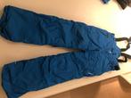 Skibroek met bretellen - blauw - 12 jaar -zo goed als  nieuw, Zo goed als nieuw, Kleding, Ski, Ophalen