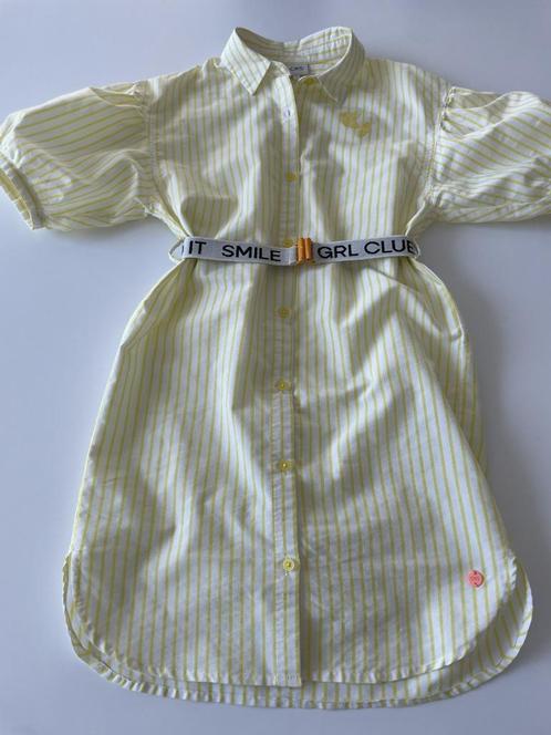 Geel kleedje van CKS maat 128, Kinderen en Baby's, Kinderkleding | Maat 128, Zo goed als nieuw, Meisje, Jurk of Rok, Ophalen of Verzenden