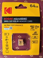 SD geheugenkaart UHS-I U3 V30 SDHC/XC 90MB/s 64gb 4k HD, Audio, Tv en Foto, Foto | Geheugenkaarten, SD