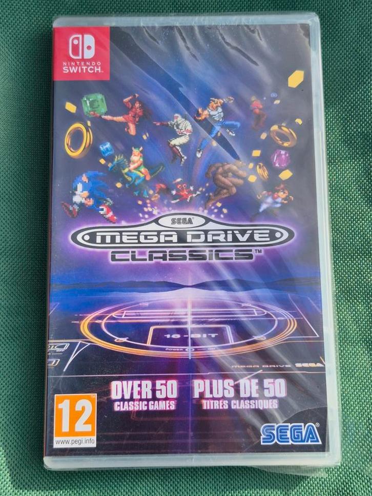 Sega Mega Drive Classics Nintendo Switch, Games en Spelcomputers, Games | Nintendo Switch, Nieuw, Ophalen of Verzenden