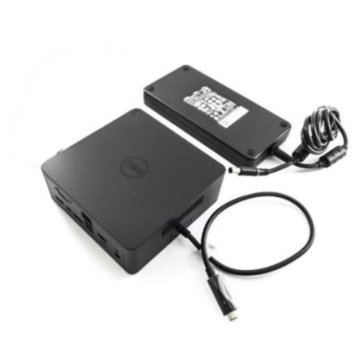 Dell K16A001 docking station + voeding Thunderbolt Usb-C 240, Computers en Software, Dockingstations, Zo goed als nieuw, Docking station