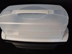 brood en taartdoos, Huis en Inrichting, Keuken | Tupperware, Ophalen, Zo goed als nieuw, Crème, Bus of Trommel