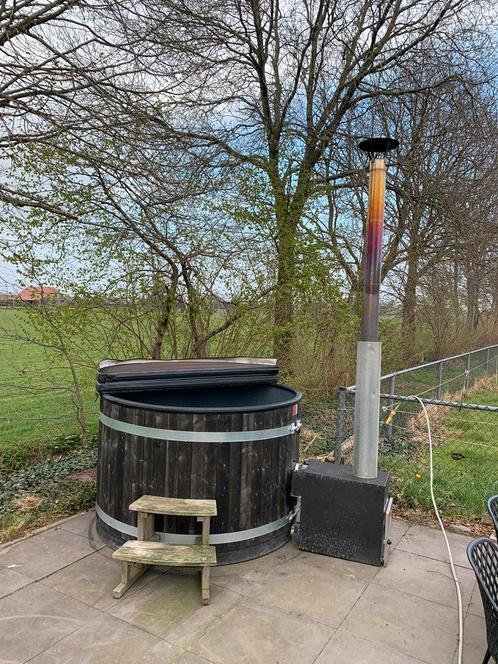 Houtgestookte hottubs - gebruikt - 2e hands - grote voorraad, Tuin en Terras, Zwembad-toebehoren, Zo goed als nieuw, Ophalen