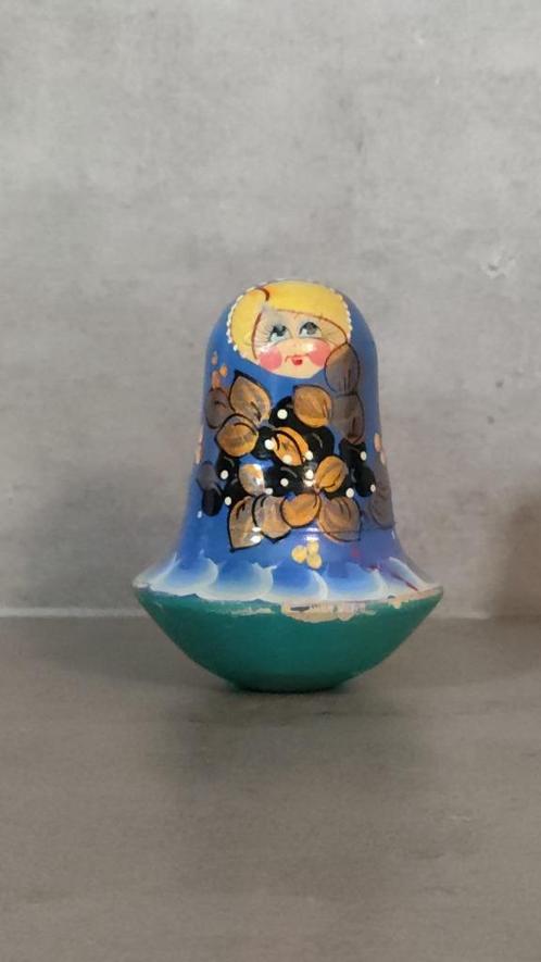 Matroesjka-pop Baboesjka Schommelpop (vintage), Antiek en Kunst, Antiek | Speelgoed, Ophalen of Verzenden