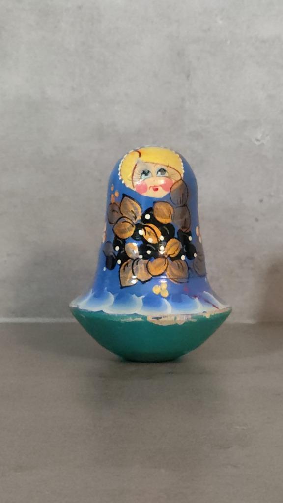 Matroesjka-pop Baboesjka Schommelpop (vintage), Antiek en Kunst, Antiek | Speelgoed, Ophalen of Verzenden