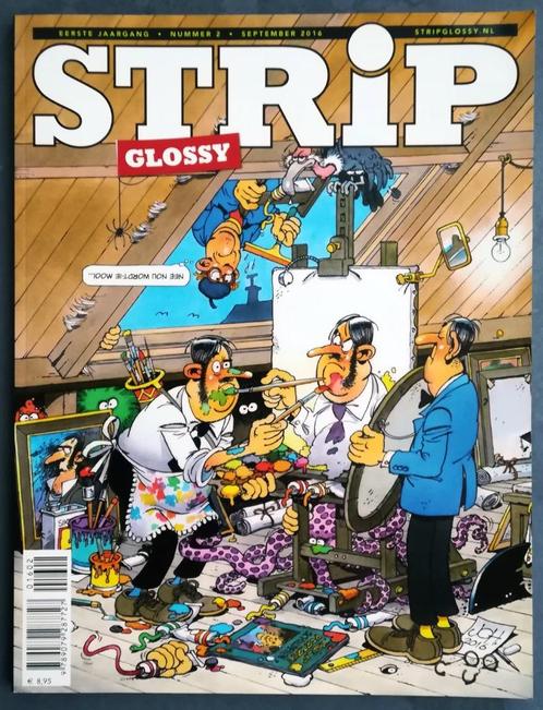Stripmagazine Stripglossy deel 2, ook ruilen, Boeken, Stripverhalen, Zo goed als nieuw, Eén stripboek, Ophalen of Verzenden