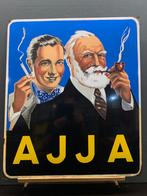 Emaille reclamebord AJJA uit 1951, Ophalen, Gebruikt, Reclamebord
