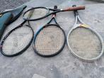 4 tennis rackets, Ophalen of Verzenden