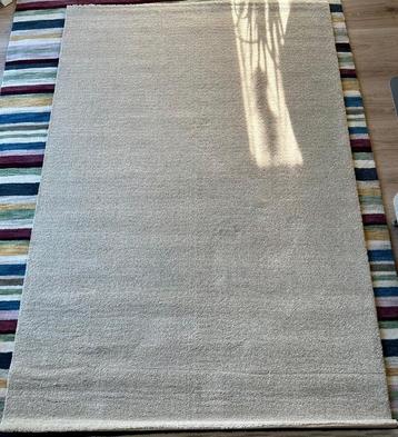 Tapis IKEA Langsted beige NEUF 133 x 195 cm disponible aux enchères