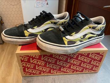 Baskets Vans 'Flame', taille 34, Garçon ou Fille, Enlèvement ou Envoi, Vans, Utilisé