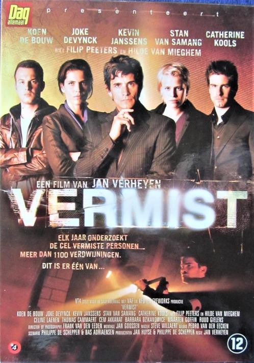 VLAAMSE KLASSIEKERS- VERMIST (KEVIN JANSSENS- JOKE DEVYNCK), CD & DVD, DVD | Classiques, Comme neuf, Thrillers et Policier, À partir de 16 ans