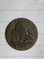 5 centimes 1842, Enlèvement ou Envoi