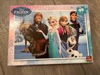 Puzzel frozen , 99 stukken, Ophalen of Verzenden, Meer dan 50 stukjes, Zo goed als nieuw, 4 tot 6 jaar