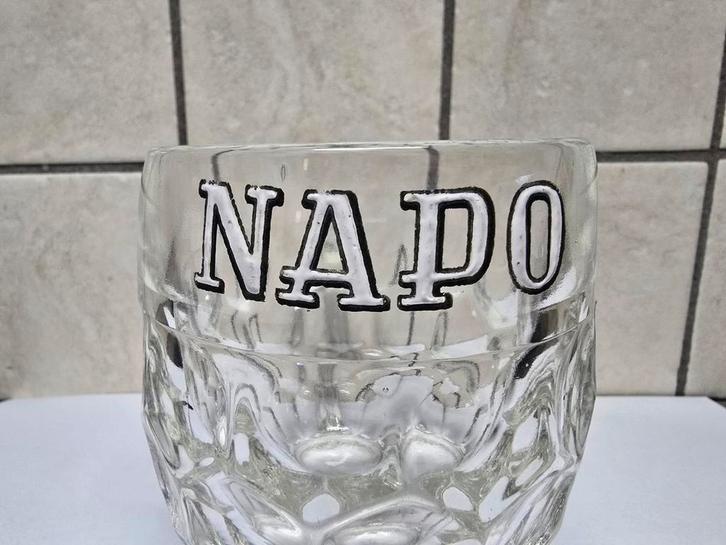 Oude emaille EMAIL bierpot NAPO Carbonelle Doornik Tournai!, Collections, Marques de bière, Enlèvement ou Envoi