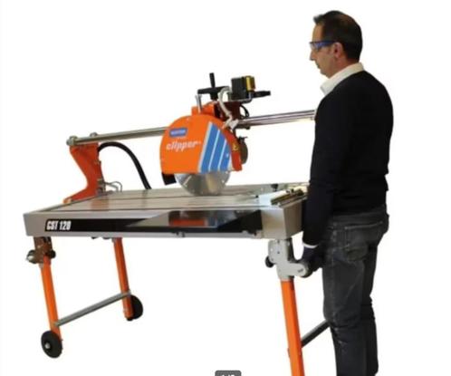 steen/beton/tegel zaag norton clipper cst 85, Doe-het-zelf en Bouw, Gereedschap | Zaagmachines, Gebruikt, Ophalen