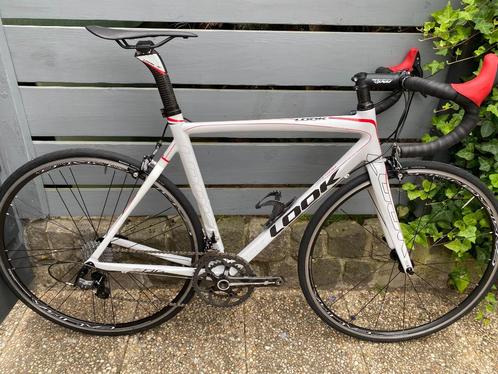 CARBON RACEFIETS  LOOK 586 maat M 53 cm., Fietsen en Brommers, Fietsen | Racefietsen, Gebruikt, Meer dan 20 versnellingen, 28 inch