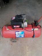 Compresseur 2pk 100l 8 bar, Doe-het-zelf en Bouw, Compressors, 25 tot 100 liter, Ophalen, 6 tot 10 bar, Mobiel