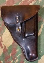 Holster Allemande en cuir Ecker de 1941 ww2, Verzamelen, Militaria | Tweede Wereldoorlog, Ophalen of Verzenden, Landmacht, Overige typen