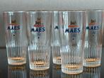 6 vintage MAES PILS  bierglazen zonder defecten., Verzamelen