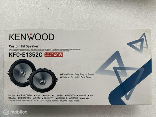 Speaker Set Kenwood 140W 130MM NIEUW  KFC-E1352C, Auto-onderdelen, Elektronica en Kabels, Nieuw, Ophalen of Verzenden