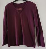 paarse longsleeve, Kleding | Dames, Ophalen of Verzenden, Gedragen, Maat 42/44 (L), Paars