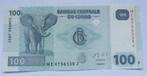 Congo 100 Francs 2013, Verzenden