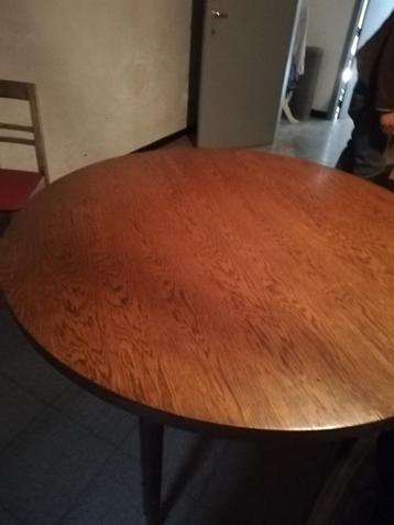 RONDE EETTAFEL, Huis en Inrichting, Tafels | Eettafels, Ophalen, 100 tot 150 cm, Klassiek, Rond
