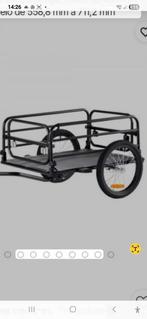 remorque pour vélo, Vevor, Opvouwbaar, 60 tot 80 kg, Nieuw