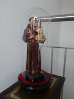 Oude Heilige Antonius onder stolp - 40 cm hoog, Antiek en Kunst, Antiek | Religieuze voorwerpen, Ophalen