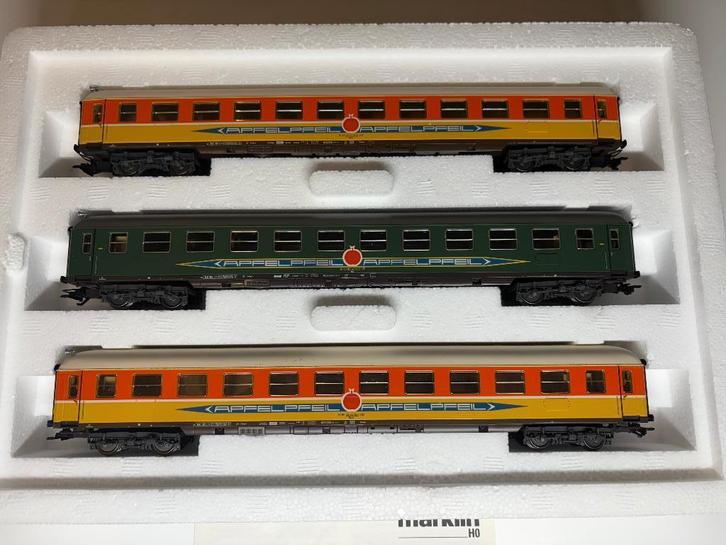 Märklin 42997 - Set rijtuigen "Apfelpfeil", Hobby en Vrije tijd, Modeltreinen | H0, Wisselstroom, Märklin, Ophalen of Verzenden