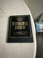 Tuborg beer kleine reclame PVC, Verzamelen, Biermerken, Ophalen of Verzenden, Nieuw, Reclamebord, Plaat of Schild, Overige merken