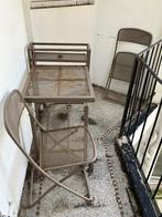 Terrastafel met 2 stoelen, Enlèvement, Utilisé