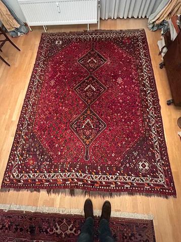 Prachtig tapijt handgeknoopt Perzisch SHIRAZ 