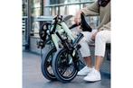 elektrische vouwfiets, Fietsen en Brommers, Fietsen | Vouwfietsen, Gebruikt, 14 tot 16 inch, Versnellingen, Totaal opvouwbaar