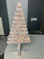 Houten kerstboom met lichtjes, Enlèvement, Comme neuf