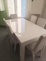 Salle à manger italienne en bois, Maison & Meubles, Comme neuf