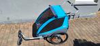 Thule Coaster XT  dubbelzits fietstrailer blauw  (fietskar), Enlèvement, Utilisé