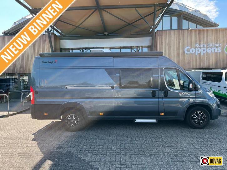 Sunlight Cliff 640 2019 140 PK + COMPLEET!, Caravans en Kamperen, Mobilhomes, tot en met 2, Buscamper of Camperbus, Sunlight, Diesel