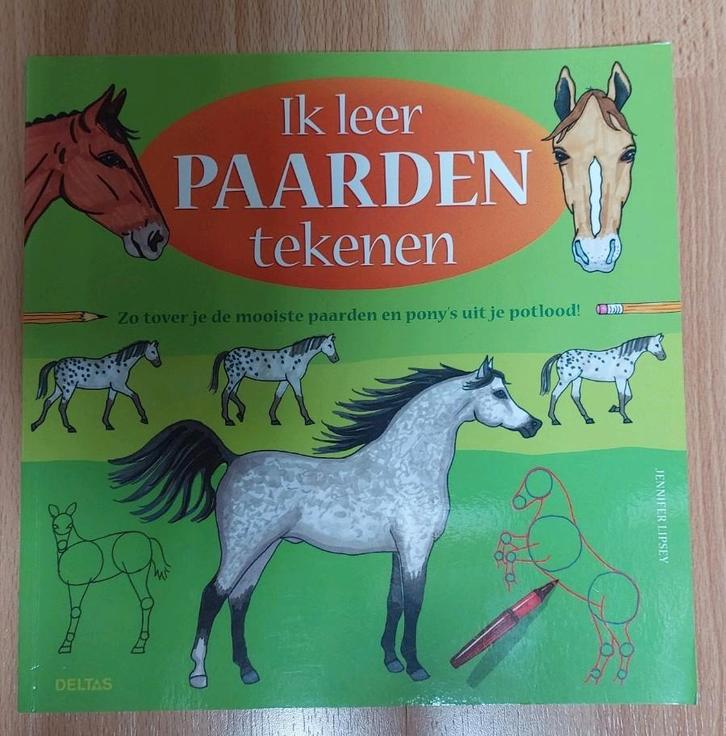 Jennifer Lipsey - Ik leer paarden tekenen, Boeken, Kinderboeken | Jeugd | onder 10 jaar, Zo goed als nieuw, Ophalen