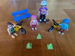 Playmobil Kinderen met Fiets en Skates, Ophalen of Verzenden, Zo goed als nieuw, Complete set