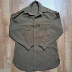 WW2 US origineel GENAAMD hemd officieren, Ophalen of Verzenden