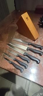 Set van 6 keukenmessen, Ophalen of Verzenden, Gebruikt