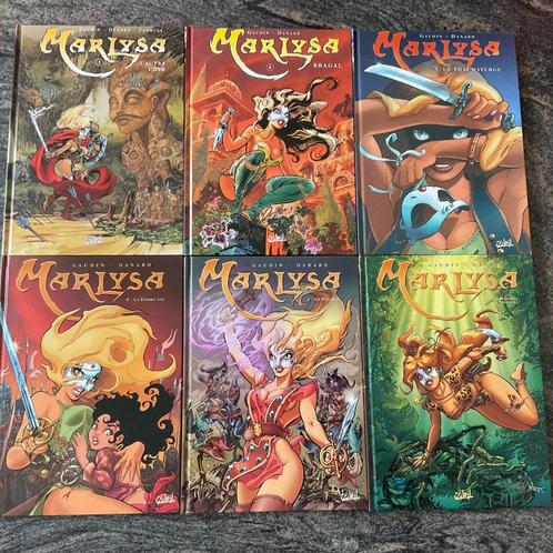 Marlysa - Tomes 3 à 8 en E.O., Boeken, Stripverhalen, Gelezen, Meerdere stripboeken, Ophalen