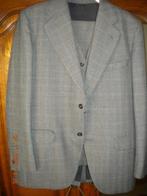 Licht grijs kostuum met giletvestje (retro), Kleding | Heren, Ophalen, Maat 52/54 (L), Grijs