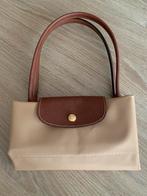 Longchamp Le Pliage neuf beige oker handtas, Handtassen en Accessoires, Tassen | Damestassen, Ophalen, Nieuw, Beige, Handtas