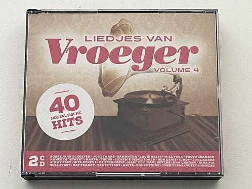 Liedjes van Vroeger - Volume 4: 40 Nostalgische Hits, Cd's en Dvd's, Cd's | Nederlandstalig, Gebruikt, Levenslied of Smartlap