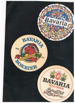 SOUS-VERRES À BIÈRE BAVARIA, Collections, Marques de bière, Envoi, Neuf, Sous-bock, Bavaria