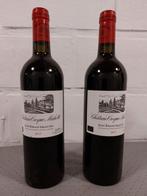 2 flessen rode wijn Chateau Qroque Michotte 2013, Enlèvement, Vin rouge