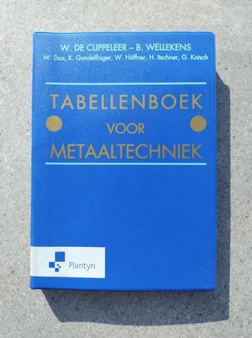 Tabellenboek voor Metaaltechniek - boek Techniek beschikbaar voor biedingen
